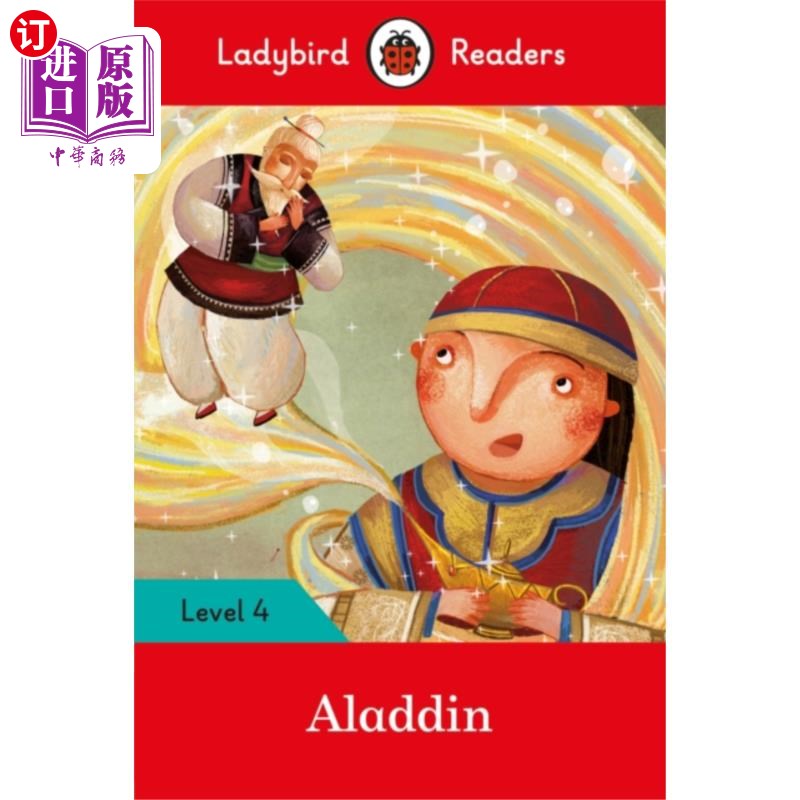 海外直订Aladdin - Ladybird Readers Level 4 阿拉丁-瓢虫读者四级