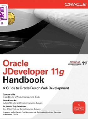 海外直订Oracle Jdeveloper 11g Handbook: A Guide to Oracle Fusion Web Development Oracle Jdeveloper