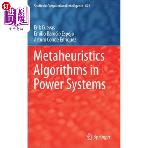 海外直订Metaheuristics Algorithms in Power Systems 电力系统中的元启发式算法