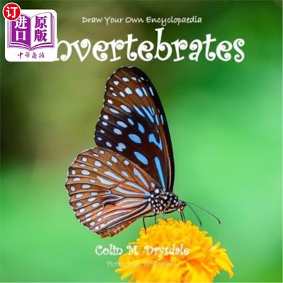 海外直订Draw Your Own Encyclopaedia Invertebrates 绘制自己的无脊椎动物百科全书