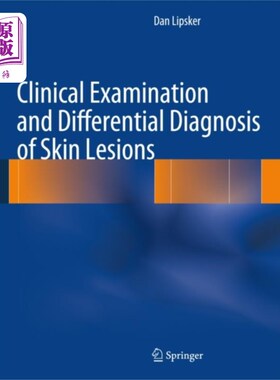 海外直订医药图书古英语 Clinical Examination and Differential Diagnosis ... 皮肤病变的临床检查与鉴别诊断