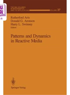 海外直订Patterns and Dynamics in Reactive Media 反应介质中的模式和动态