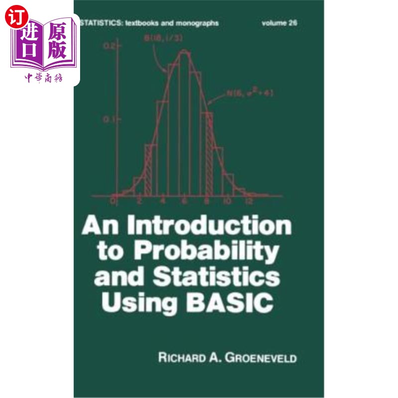 海外直订An Introduction to Probability and Statistics Using Basic 概率论与数理统计导论