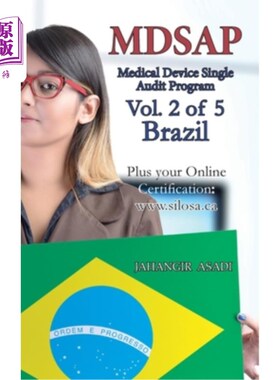 海外直订医药图书MDSAP Vol.2 of 5 Brazil: ISO 13485:2016 for All Employees and Employers MDSAP卷2 of 5巴西: