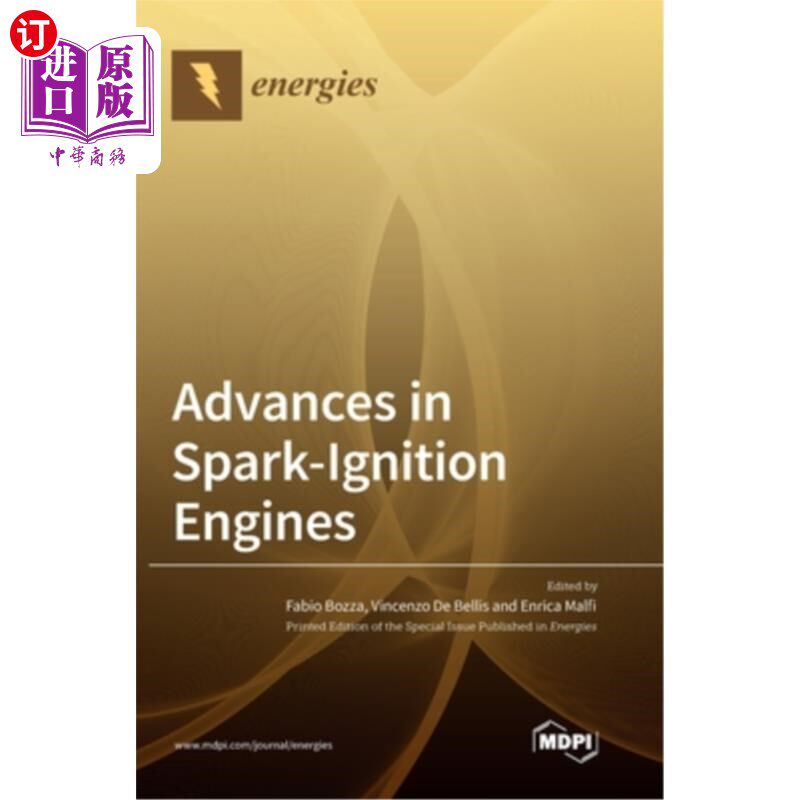 海外直订Advances in Spark-Ignition Engines 火花点火发动机的研究进展