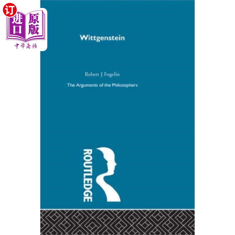 海外直订Wittgenstein-Arg Philosophers Wittgenstein-Arg哲学家