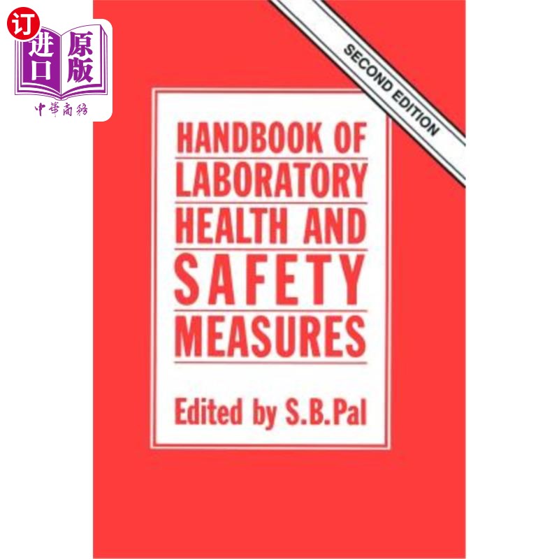 海外直订医药图书Handbook of Laboratory Health and Safety Measures 实验室健康和安全措施手册