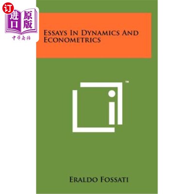 海外直订Essays in Dynamics and Econometrics 动力学与计量经济学论文
