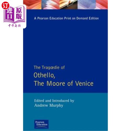 海外直订The Tragedie of Othello, the Moor of Venice 威尼斯摩尔奥赛罗的悲剧