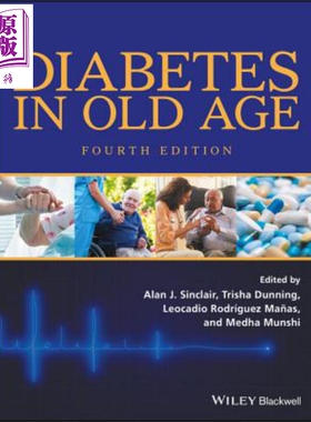 现货 老年糖尿病 Diabetes In Old Age Alan Sinclair 英文原版【中商原版】wiley