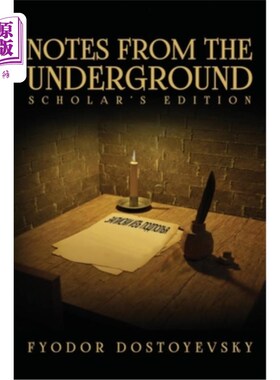海外直订Notes from the Underground: The Scholar's Edition 来自地下的笔记:学者版