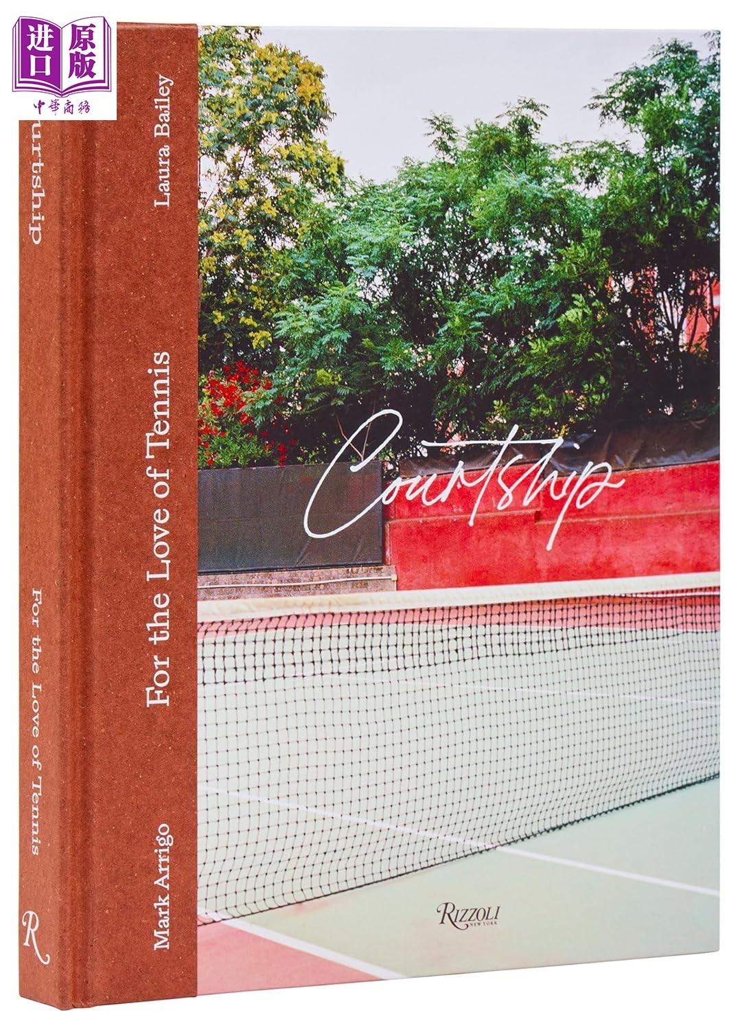 追求 出于对网球的热爱 Vogue特约编辑 Courtship For the Love of Tennis 英文原版 Laura Bailey 网球球场故事【中商原版】