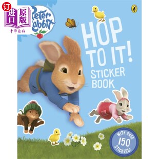 海外直订Peter Rabbit Animation: Hop to It! Sticker Book 彼得兔动画:跳起来!贴纸书