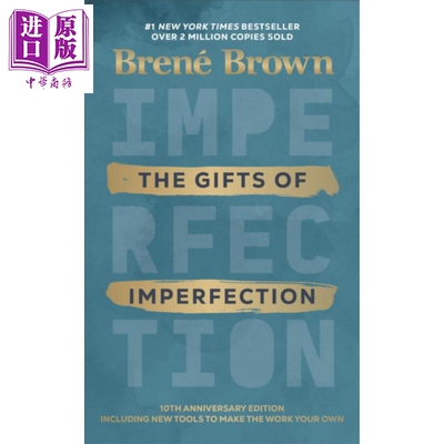 不完美的礼物 活出理想人生 10周年纪念版 The Gifts of Imperfection 英文原版 Brene Brown 大众心理学【中商原版】