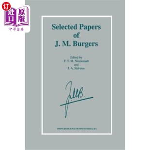 Burgers 论文选集 海外直订Selected J.M.Burgers Papers