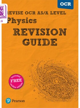 海外直订Pearson REVISE OCR AS/A Level Physics Revision G... Pearson Revision OCR AS/A Level物理修订指南在线