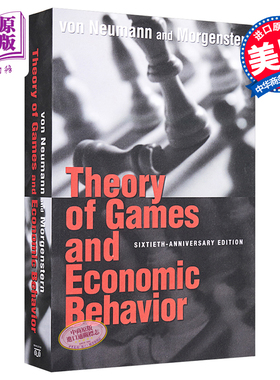 博弈论与经济行为 英文原版  Theory of Games and Economic Behavior John von Neumann【中商原版】