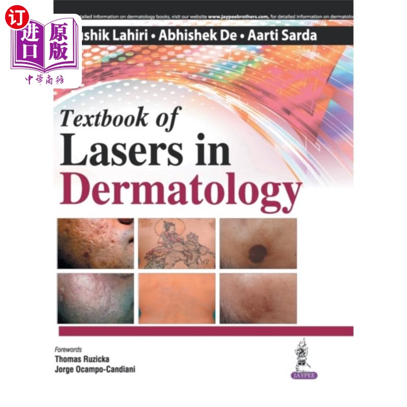 海外直订医药图书Textbook of Lasers in Dermatology 皮肤病学激光教科书
