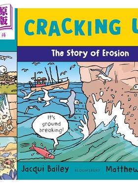 科学工作解码 侵蚀 Science Works Cracking Up The Story of Erosion 英文原版 儿童科普知识绘本 进口童书【中商原版】