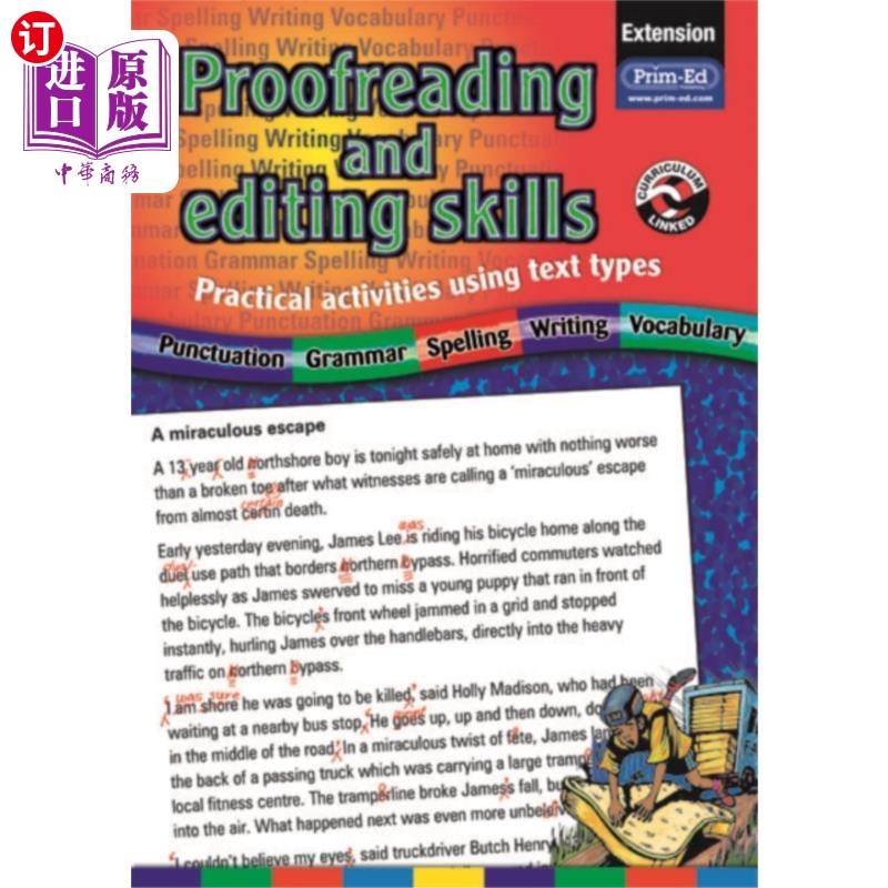 海外直订Proofreading and Editing Skills 校对和编辑技能