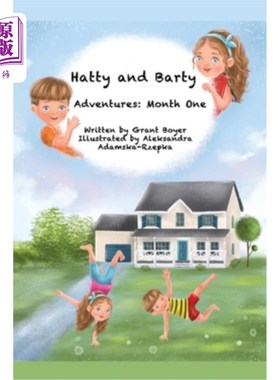 海外直订Hatty and Barty's Adventures Month One 《海蒂和巴蒂的冒险》第一个月