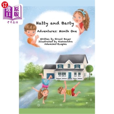 海外直订Hatty and Barty's Adventures Month One 《海蒂和巴蒂的冒险》第一个月