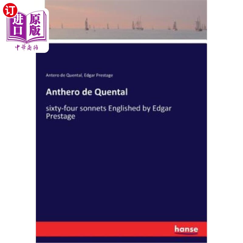 海外直订Anthero de Quental 昆塔国歌