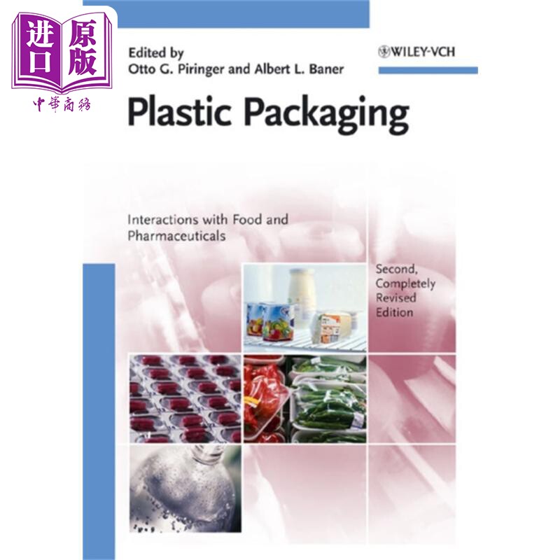 现货 食品与药品塑封材料 Plastic Packaging 2e Revised 英文原版 Otto Piringer 百科 科学 【中商原版】