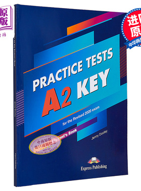 剑桥KET考试全真模拟练习题学生用书含电子书 Practice Tests A2 KEY Students Book with DigiBooks app英文原版【中商原版?