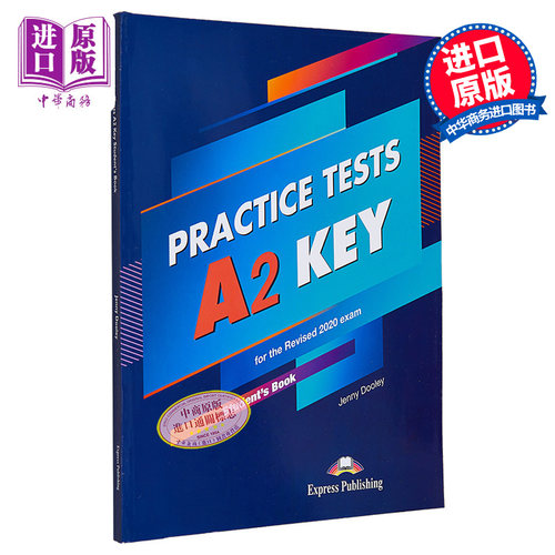 剑桥KET考试全真模拟练习题学生用书含电子书 Practice Tests A2 KEY Students Book with DigiBooks app英文原版【中商原版?