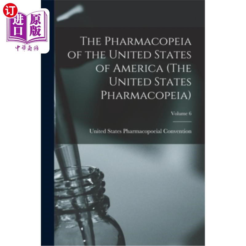 海外直订医药图书The Pharmacopeia of the United States of America (The United States Pharmacopeia 美利坚合众国药典(T