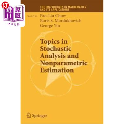 海外直订Topics in Stochastic Analysis and Nonparametric Estimation 随机分析与非参数估计专题