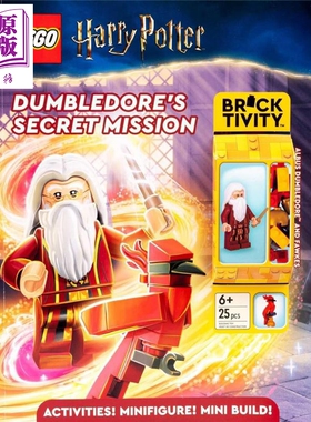 乐高哈利波特人仔活动书 邓布利多的秘密任务 英文原版 Lego Harry Potter Dumbledores Secret Mission Ameet Publishing