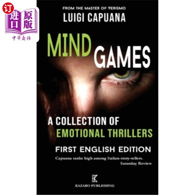 海外直订Mind Games: A Collection of Emotional Thrillers 心智游戏：情感惊悚片集