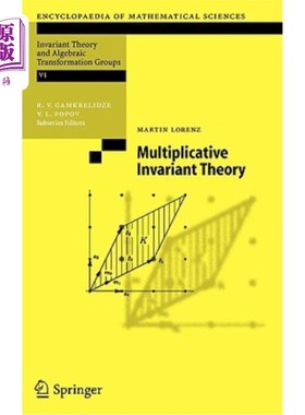 海外直订Multiplicative Invariant Theory 乘不变理论