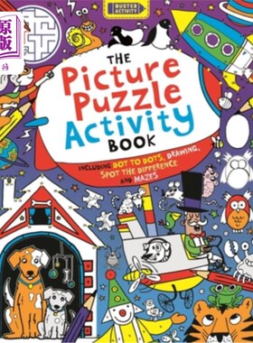 海外直订The Picture Puzzle Activity Book 图片拼图活动书