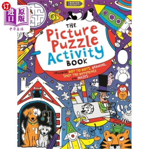 海外直订The Picture Puzzle Activity Book 图片拼图活动书