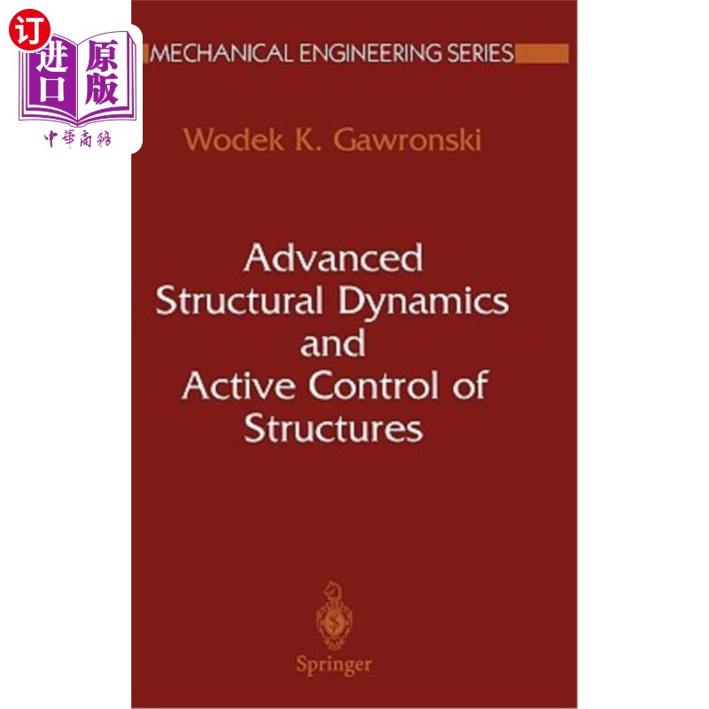 海外直订Advanced Structural Dynamics and Active Control of Structures 高级结构动力学与结构主动控制