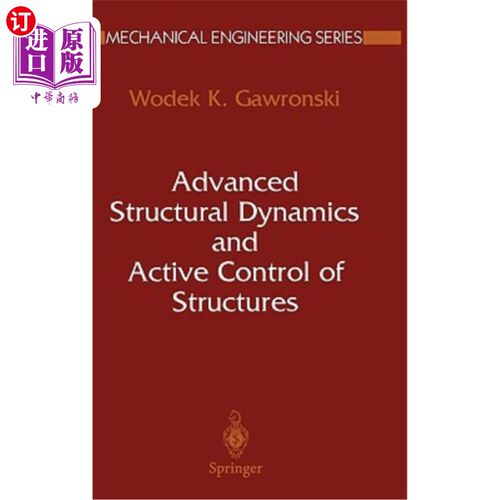 海外直订Advanced Structural Dynamics and Active Control of Structures 高级结构动力学与结构主动控制