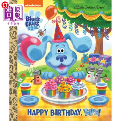海外直订Happy Birthday, Blue! (Blue's Clues & You) 生日快乐，布鲁！（蓝色的线索&你）