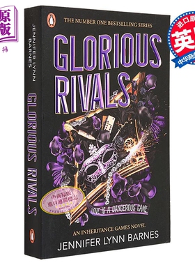 盛大的游戏系列 光荣的对手 Glorious Rivals 英文原版  Jennifer Lynn Barnes 游戏传奇 犯罪悬疑小说【中商原版】