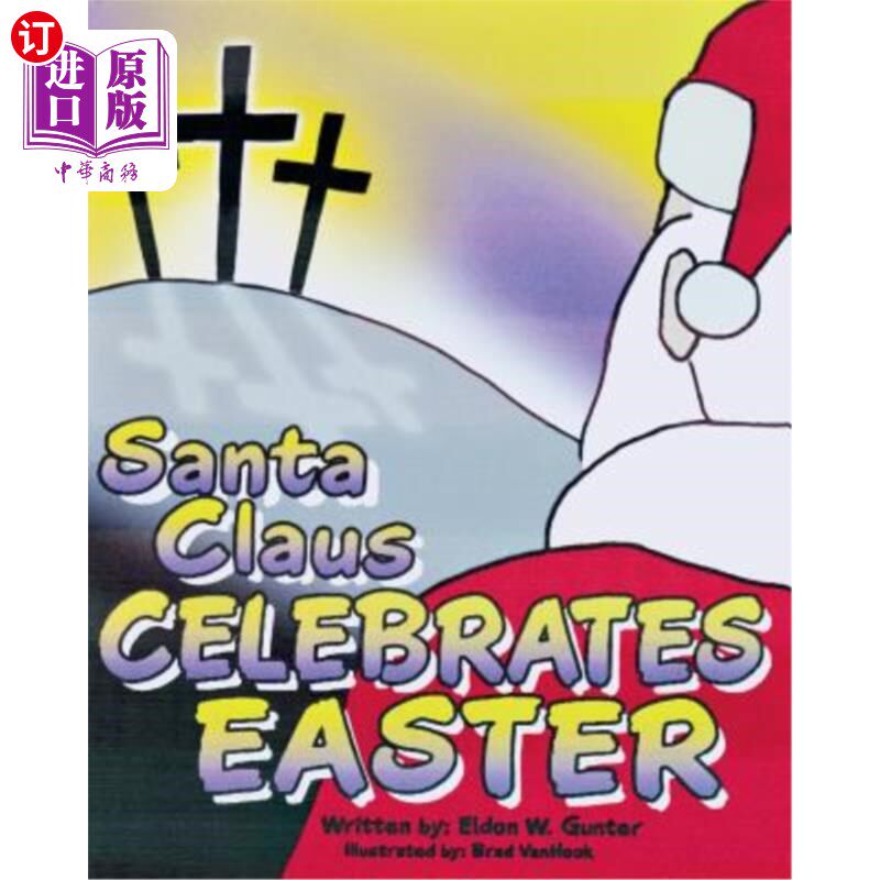 海外直订Santa Claus Celebrates Easter 圣诞老人庆祝复活节