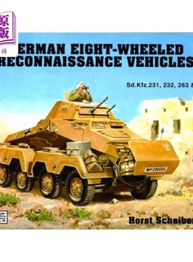 海外直订German 8-Wheeled Reconnaissance Vehicles 德国8轮侦察车