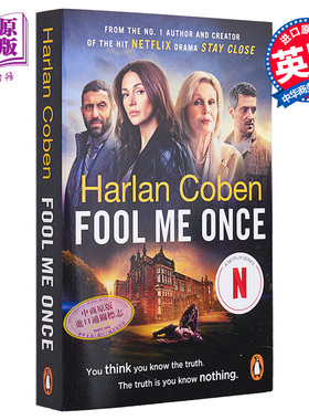 现货 骗我一次 英文原版 Fool Me Once Harlan Coben 奇幻惊悚 都市小说  朱莉娅罗伯茨主演电视剧小说 【中商原版】