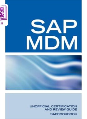 海外直订SAP Netweaver MDM: Master Data Management Certification: SAP MDM FAQ SAP Netweaver MDM:主数据管