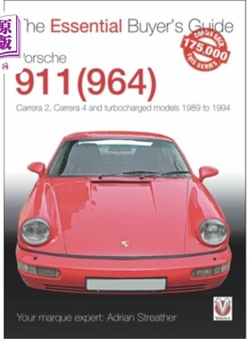 海外直订Porsche 911 (964): Carrera 2, Carrera 4 and Turbocharged Models 1989 to 1994 保时捷911 (964):C