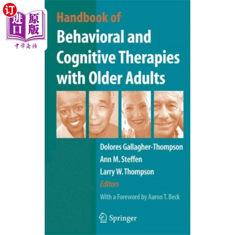 海外直订Handbook of Behavioral and Cognitive Therapies w... 老年人行为与认知疗法手册