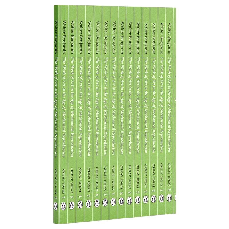 本雅明:机械复制时代的艺术作品 英文原版 Great Ideas the Work of Art in the Age of Mechanical Reproduction