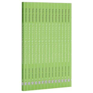 预售 本雅明：机械复制时代的艺术作品 英文原版 Great Ideas the Work of Art in the Age of Mechanical Reproduction