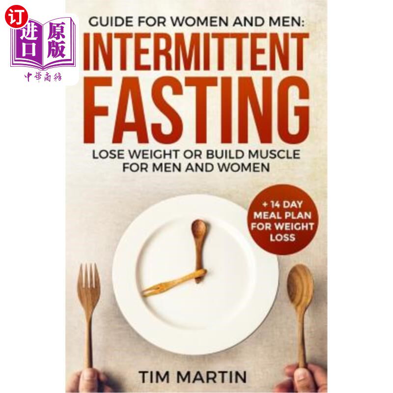 海外直订intermittent fasting: guide for women and men: lose